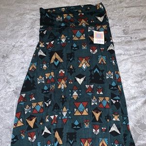Lularoe maxi skirt size L